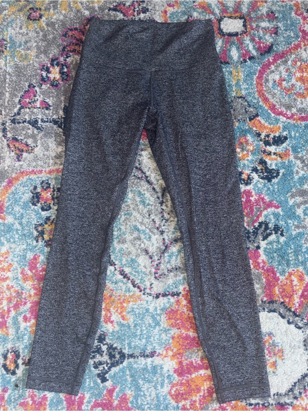 lululemon athletica Dark Gray Heather High-Rise Leggings